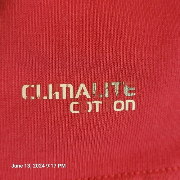 ADIDAS, Dark pink,short sleeve, Climalite, crew-neck, t-shirt. Sz. XL - Picture 5 of 8